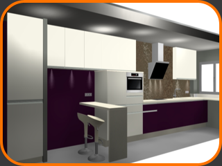 3D Kitchen Diagram